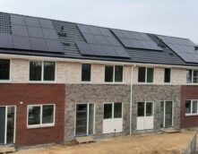 Rij van 4 woningen in Gramsbergen Exel Lemele Bouw